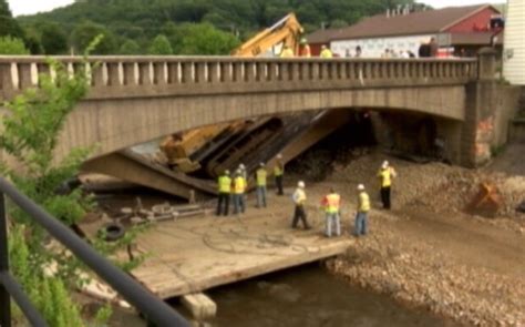 how old was the bridge that collapsed in pa